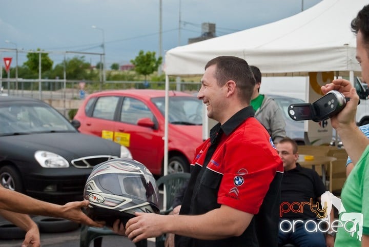 Demonstraţie de viteză la Karting, Era Shopping Park