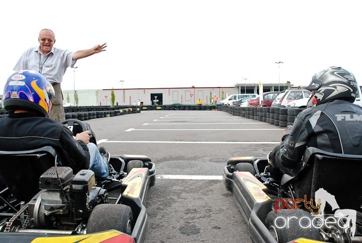 Demonstraţie de viteză la Karting, Era Shopping Park