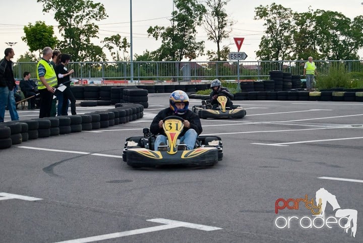 Demonstraţie de viteză la Karting, Era Shopping Park