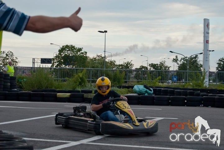 Demonstraţie de viteză la Karting, Era Shopping Park