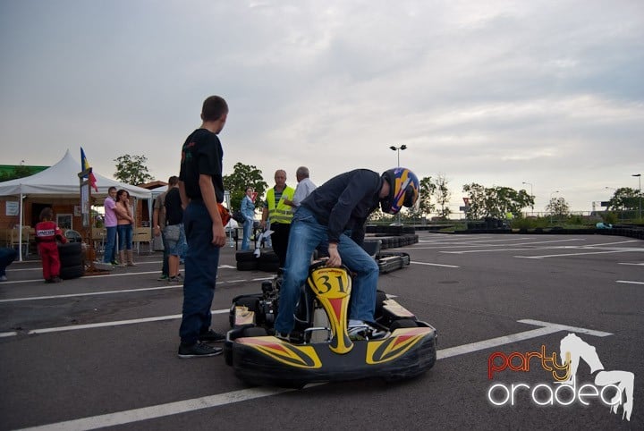 Demonstraţie de viteză la Karting, Era Shopping Park