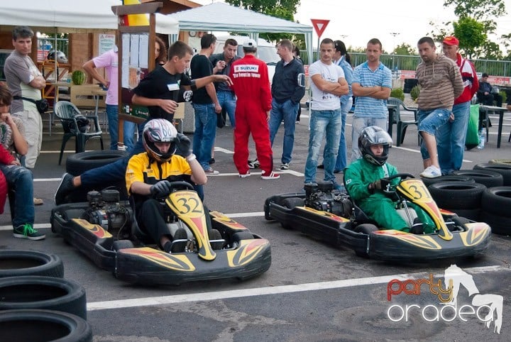 Demonstraţie de viteză la Karting, Era Shopping Park