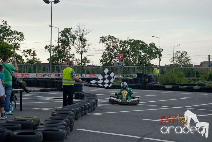 Demonstraţie de viteză la Karting, Era Shopping Park