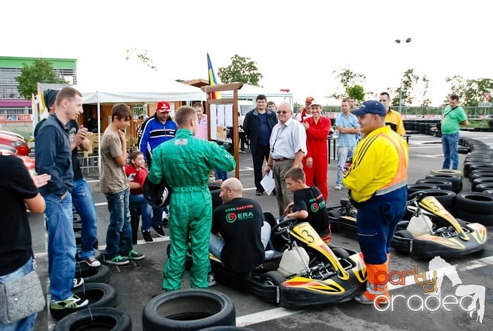 Demonstraţie de viteză la Karting, Era Shopping Park