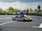 Demonstraţie de viteză la Karting