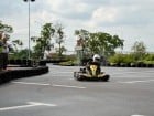 Demonstraţie de viteză la Karting