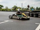 Demonstraţie de viteză la Karting