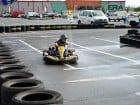 Demonstraţie de viteză la Karting