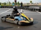 Demonstraţie de viteză la Karting