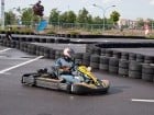 Demonstraţie de viteză la Karting