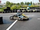 Demonstraţie de viteză la Karting