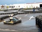 Demonstraţie de viteză la Karting