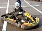 Demonstraţie de viteză la Karting