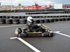 Demonstraţie de viteză la Karting