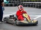 Demonstraţie de viteză la Karting