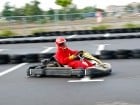 Demonstraţie de viteză la Karting