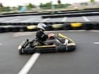 Demonstraţie de viteză la Karting