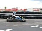 Demonstraţie de viteză la Karting