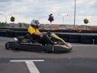 Demonstraţie de viteză la Karting