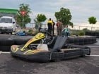 Demonstraţie de viteză la Karting