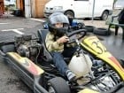 Demonstraţie de viteză la Karting