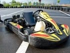 Demonstraţie de viteză la Karting