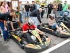 Demonstraţie de viteză la Karting