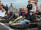 Demonstraţie de viteză la Karting