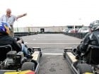 Demonstraţie de viteză la Karting