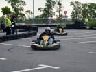 Demonstraţie de viteză la Karting