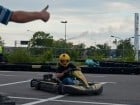 Demonstraţie de viteză la Karting