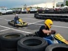 Demonstraţie de viteză la Karting