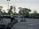 Demonstraţie de viteză la Karting