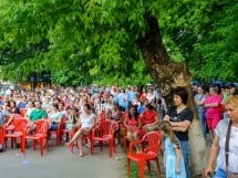 Distracţia copiilor în Parcul Bălcescu