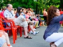 Distracţia copiilor în Parcul Bălcescu