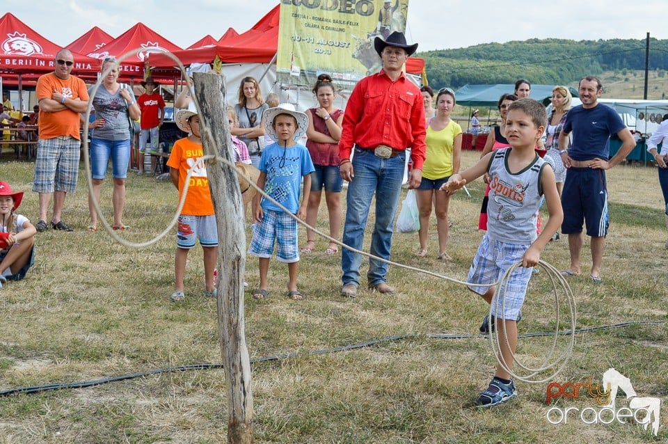 Distractie si concursuri la Rodeo, Băile Felix