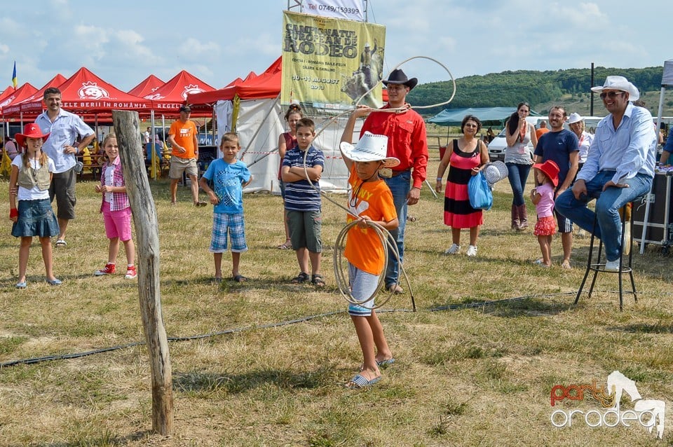 Distractie si concursuri la Rodeo, Băile Felix