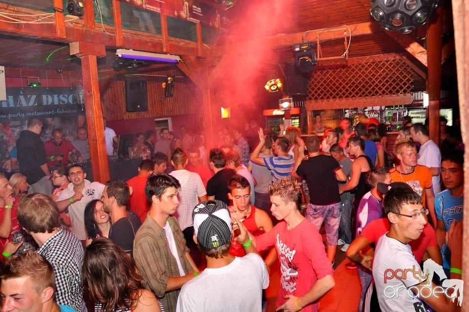 DJ Bíró în Disco Faház, 