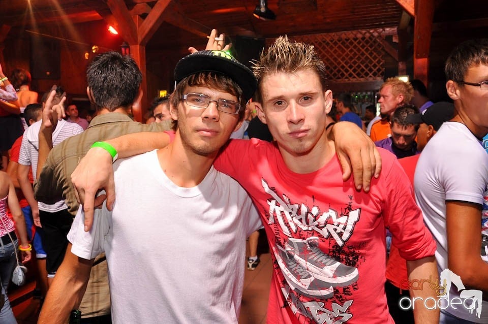 DJ Bíró în Disco Faház, 