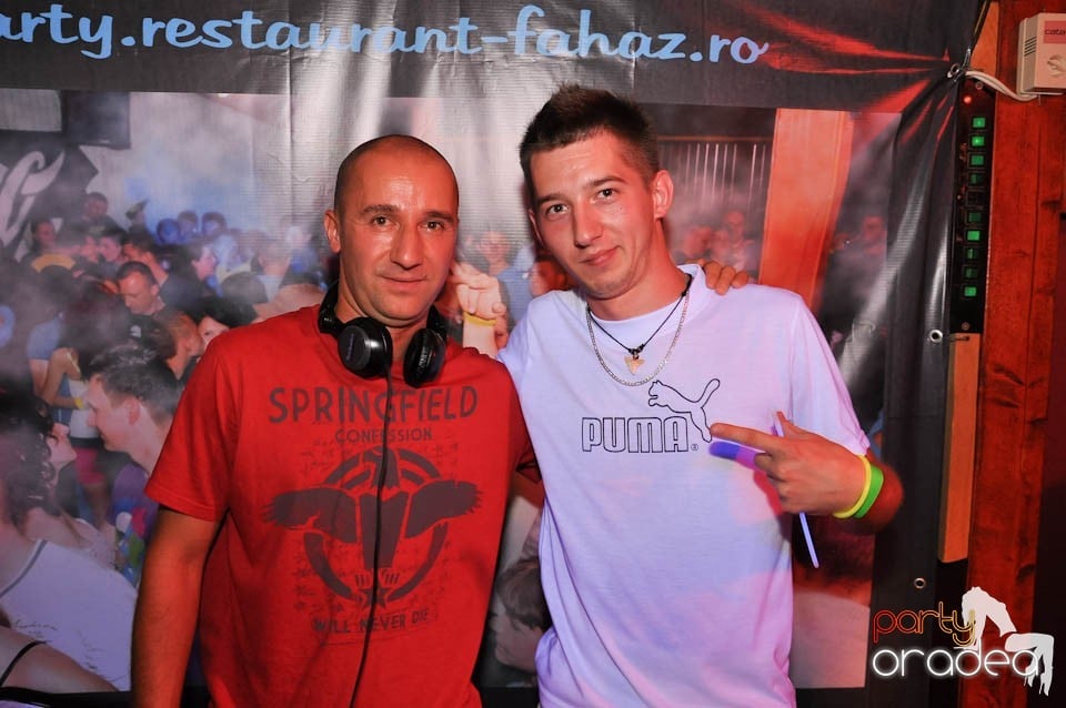 DJ Bíró în Disco Faház, 