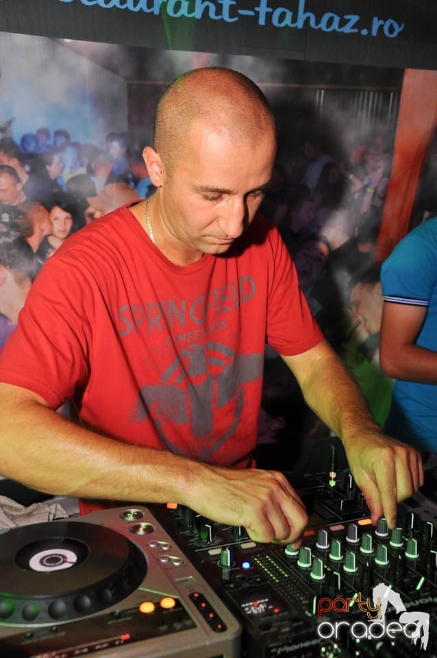 DJ Bíró în Disco Faház, 