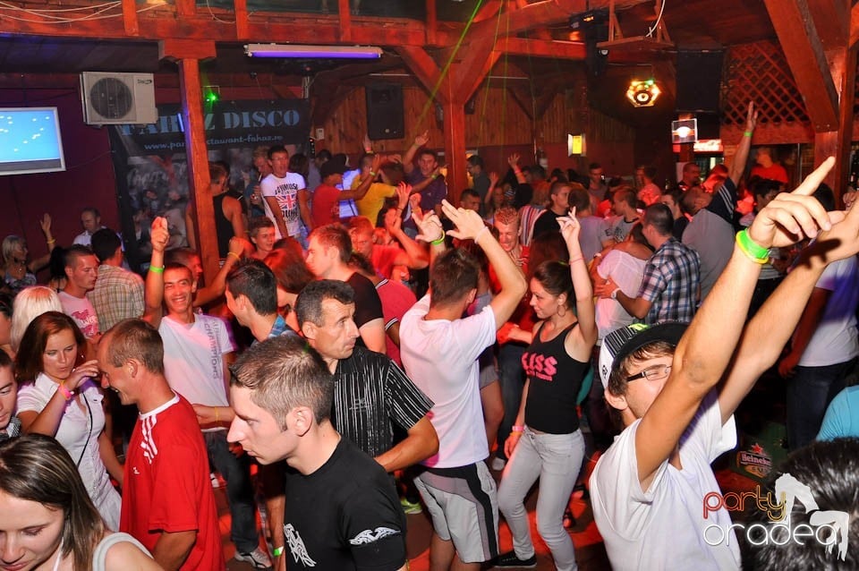 DJ Bíró în Disco Faház, 