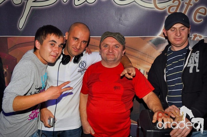 DJ Biró în Disco Faház, 