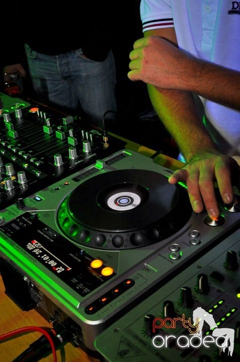 DJ Biró în Disco Faház,