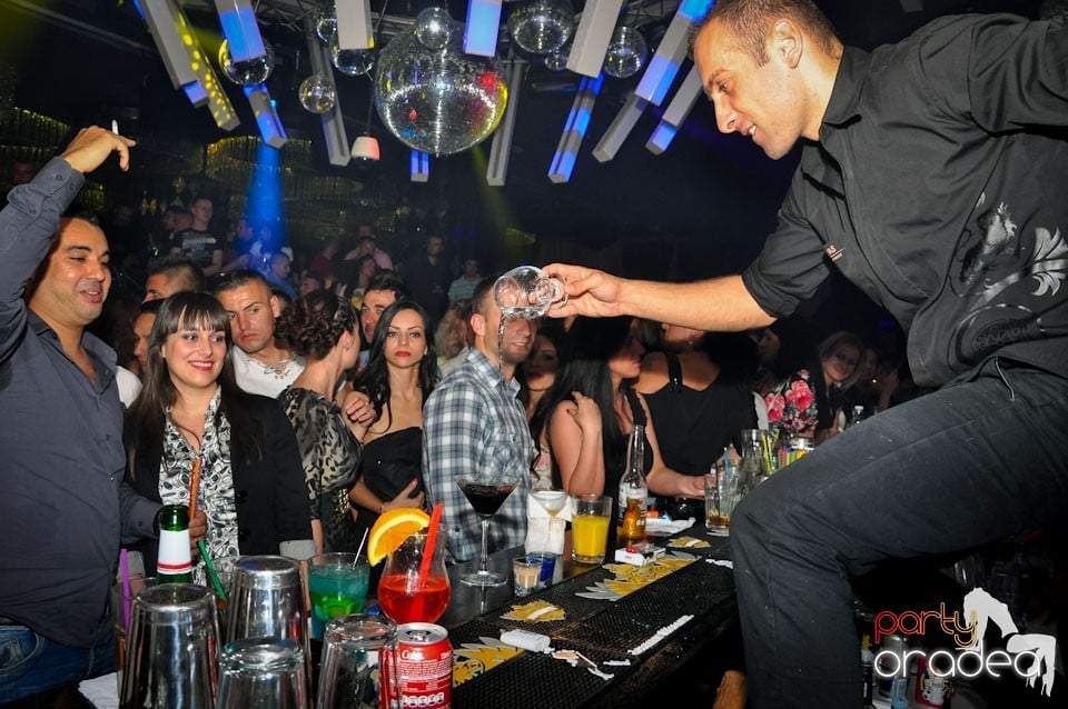 DJ Sava şi Andreea în Club The One,