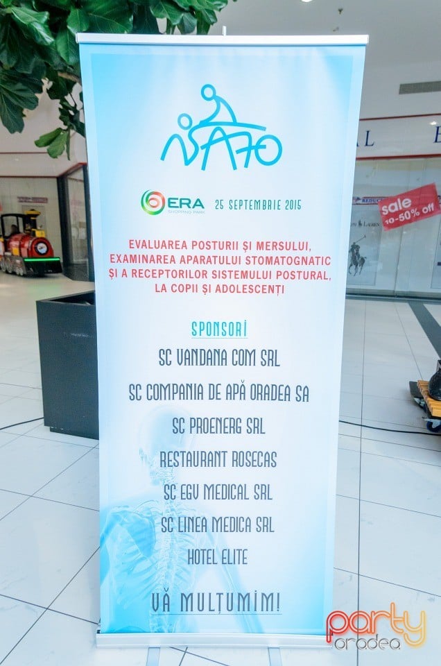 Evaluarea posturii şi mersului, Era Shopping Park