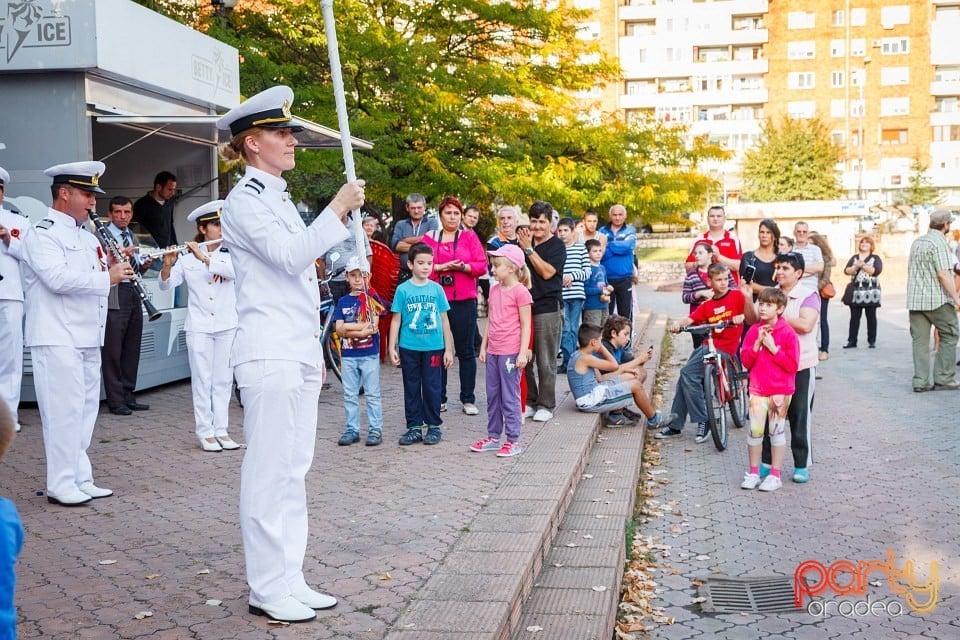 Fanfara forţelor navale Constanţa, Oradea