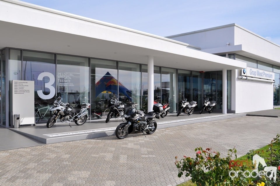 Festivitate de deschidere showroom BMW Motorrad GWP Oradea, BMW Grup West Premium