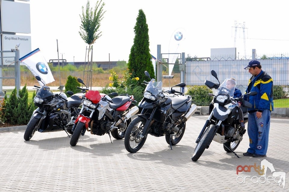Festivitate de deschidere showroom BMW Motorrad GWP Oradea, BMW Grup West Premium