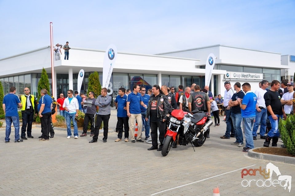 Festivitate de deschidere showroom BMW Motorrad GWP Oradea, BMW Grup West Premium